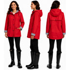 Urban Republic Womens Rain Jacket - Lightweight Insulated Water Resistant Slicker Shell Rain Coat Windbreaker For Women
