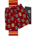 Harry Potter Hogwarts Houses Men'S Briefly Stated Boxer Shorts Underwear