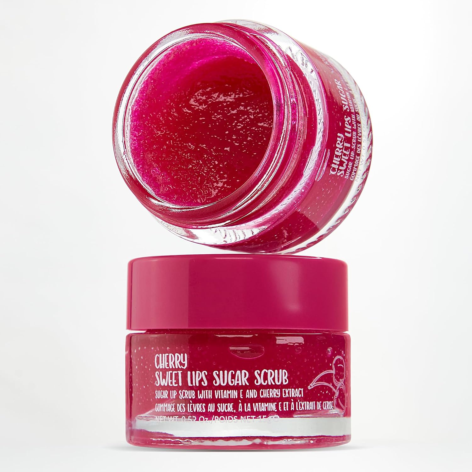 W7 Sweet Dreams Lip Care Trio - 3 Piece Set - Overnight Lip Mask, Lip Balm & Lip Scrub - Cherry