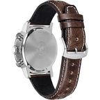 Citizen Men'S Eco-Drive Weekender Brycen Chronograph Watch In Stainless Steel