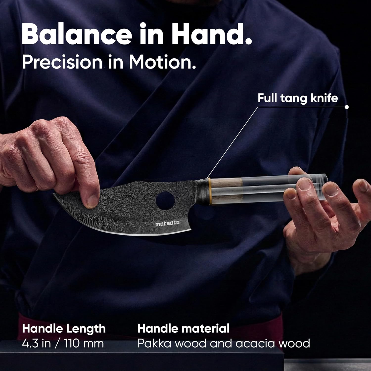 New 2026 Matsato Osuren Chef Knife 6.3 Inch – Japanese Stainless Steel Kitchen Knife, Professional Chef’s Knife for Cooking, Meat Cutting Knife, Chopping Knife, Sharp Kitchen Knives for Cooking & Prep