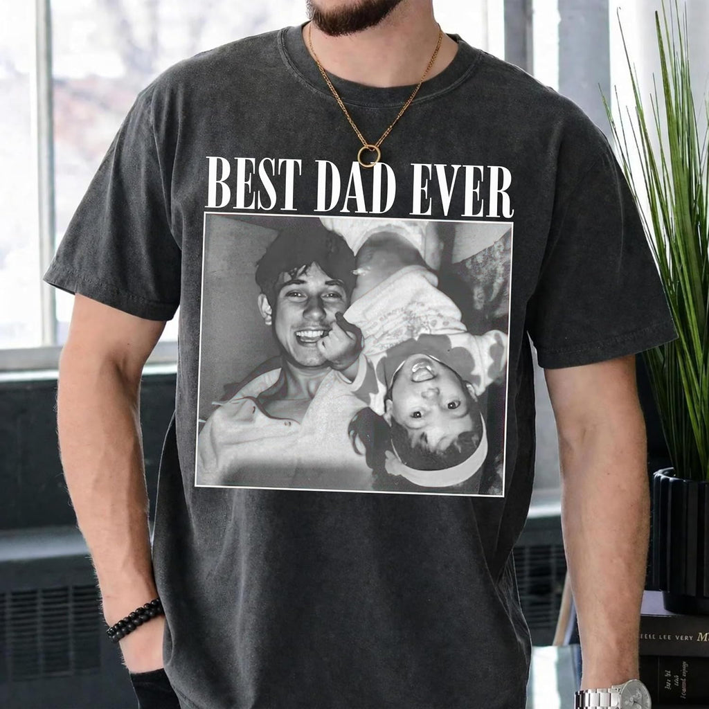 Personalized Dad Photo Shirt, Hoodie, Sweatshirt, Dad Gifts, Grandpa Gifts, Father'S Day, Christmas