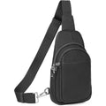 befen Genuine Leather Sling Bag for Women Anti-Theft Crossbody Chest Bags Fanny Packs for Travel with RFID Card Slots