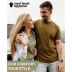 Next Level Apparel 6210 Men'S T-Shirts, Unisex Cvc Cotton Blend Bulk Undershirt 6-10 Pack – Custom Color Set - Remera Para Hombre Multicolored