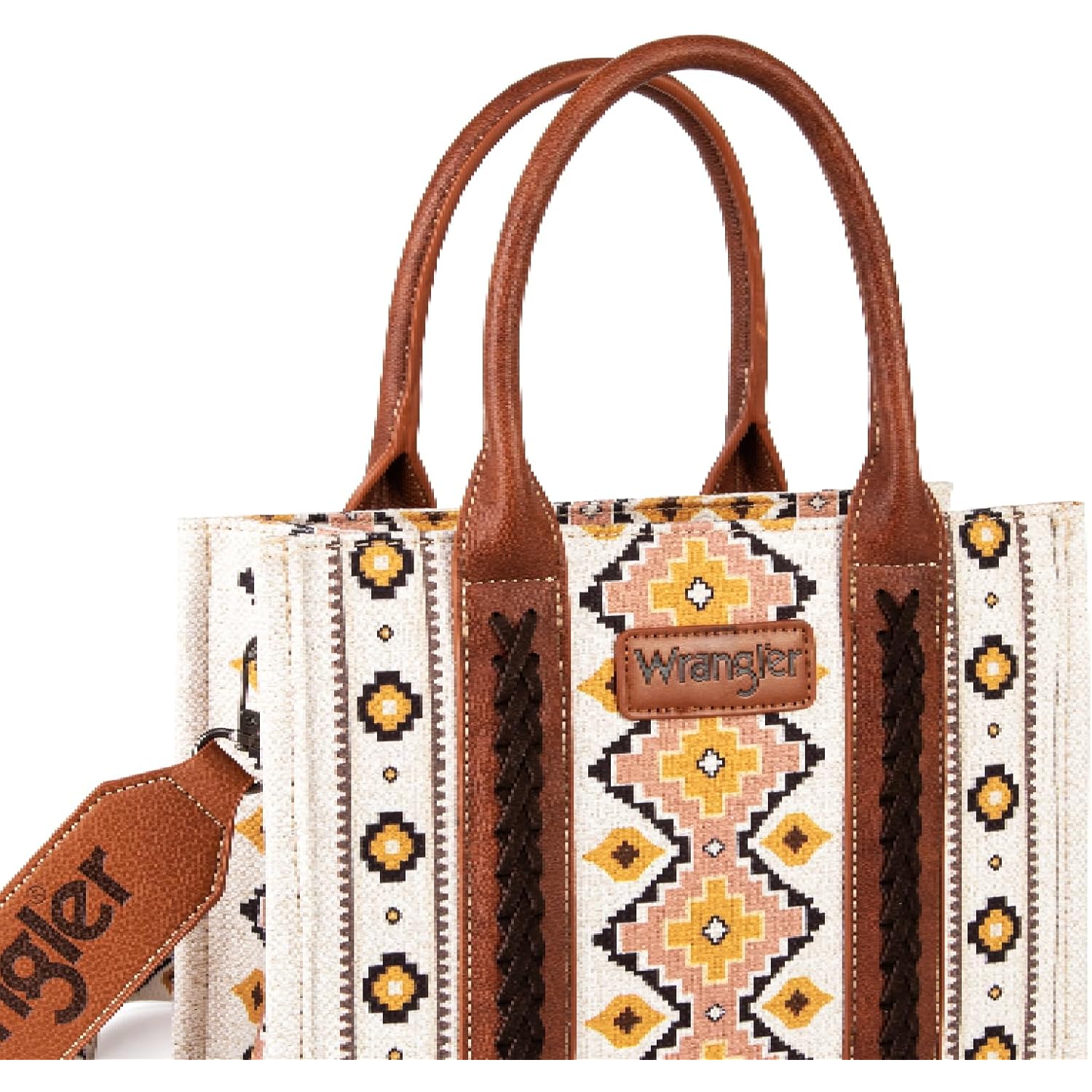 Montana West Wrangler Purse Western Aztec Tote Bag for Women with Guitar Strap | Western, Boho, Aztec, Western, Boho, Aztec