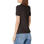 Women's Cotton Blend Stretch Pique Short Sleeve Polo Shirt