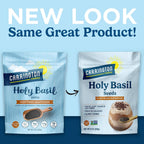 Carrington Farms Holy Basil Seeds Gluten Free, Paleo, Keto, High Fiber Seeds Plant-Based, Calcium-Packed, Daily Nutrition Boost, 8 Ounce