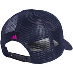 adidas Unisex Trucker Hat – Sport Snapback Cap Team Navy Blue 2/Atlanta Pink