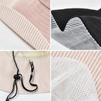 Sun Hats for Women Wide Brim Foldable Beach Hat UV UPF50+ Summer Sun Protection Bucket Hat for Outdoor, Gardening, Travel