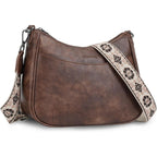 Aphison Trendy Leather Crossbody Purse With Adjustable Strap, Women'S Shoulder Handbag