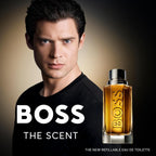 Hugo Boss The Scent Eau De Toilette – Ambery Men'S Cologne – With Notes Of Ginger, Manika Fruit & Leather Accords – Long Lasting Fragrance