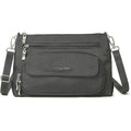 Baggallini Original Everyday 11X7.5 Crossbody Bags Rfid Protected Lightweight Nylon Zippered Travel Purse