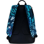 Hurley Unisex-Kids Graphic Backpack, Blue Lazer/Black, One Size