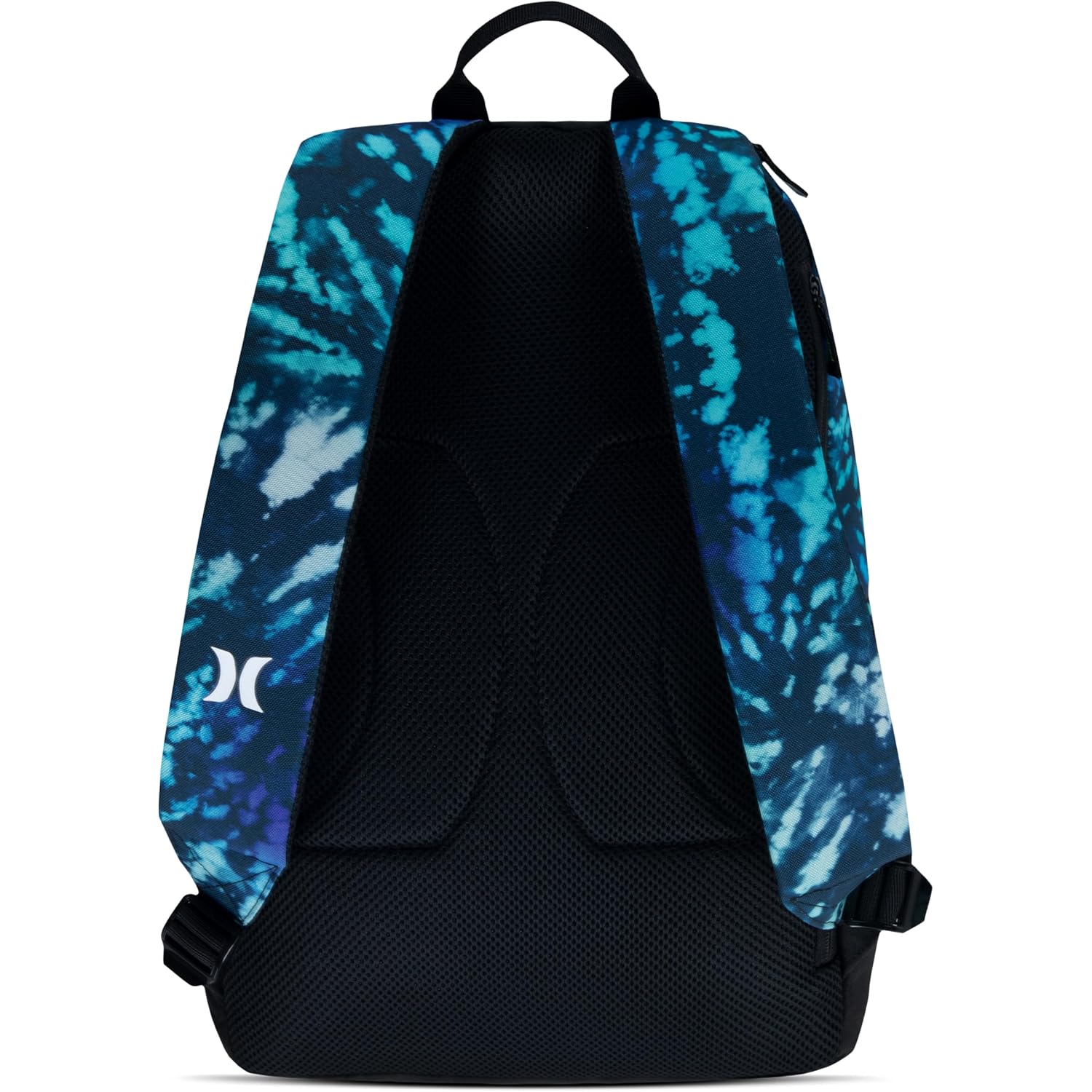Hurley Unisex-Kids Graphic Backpack, Blue Lazer/Black, One Size