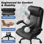 Ergonomic Office Chair, Desk Chair With Adjustable Lumbar Support