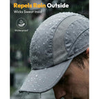 Mens Womens Baseball Caps Hat Breathable Sun Protection Running Golf Hats For Men Women For Outdoor Activities