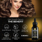 Beaueli 5% Minoxidil For Men & Women Hair Growth, Beard Growth, Hair Loss Treatment, Unisex Adult 1Oz