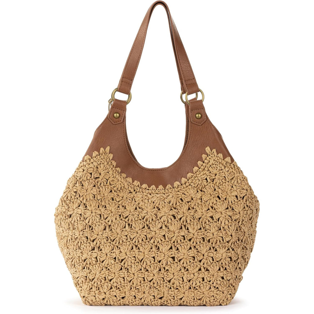 Sakroots The Sak Roma Shopper Shoulder Bag Large Purse & Tote Bag With Double Straps & Zipper Pockets For Everyday & Travel