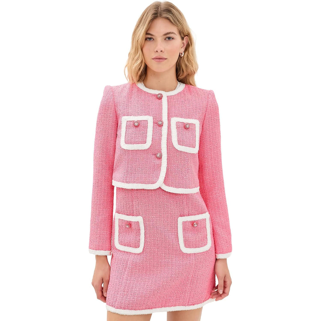Cinq À Sept Women'S Contrast Auden Jacket