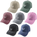 Unisex Vintage Washed Distressed Baseball Cap Twill Adjustable Dad Hat