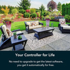 Rachio Wifi Smart Sprinkler Controller (8-Zone Irrigation Remote Control) – App-Based Scheduling, Local Weather Intelligence, Rain Skips, Easy Diy Install