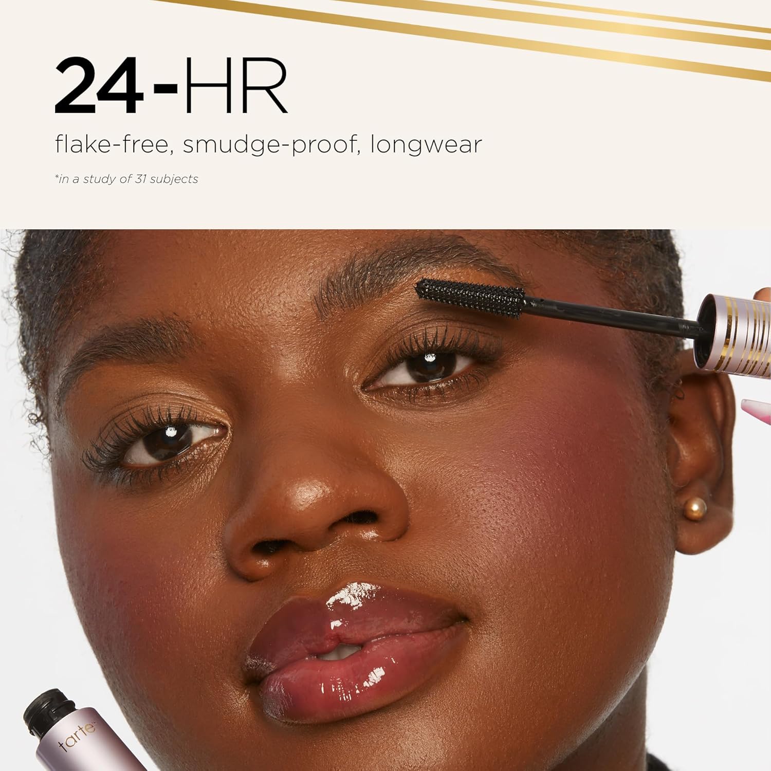 tarte tartelette tubing mascara – Lash Extensions in a Tube, Easy-to-Remove Eye Makeup, Clinically Proven to Volumize & Curl, 24Hr Smudge-Proof Longwear, Vegan & Cruelty-Free
