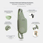 Travelon Anti-Theft Roam Compact Sling