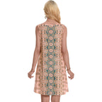Summer Dresses For Women Beach Boho Sleeveless Vintage Floral Flowy Pocket Tshirt Tank Sundresses 2026