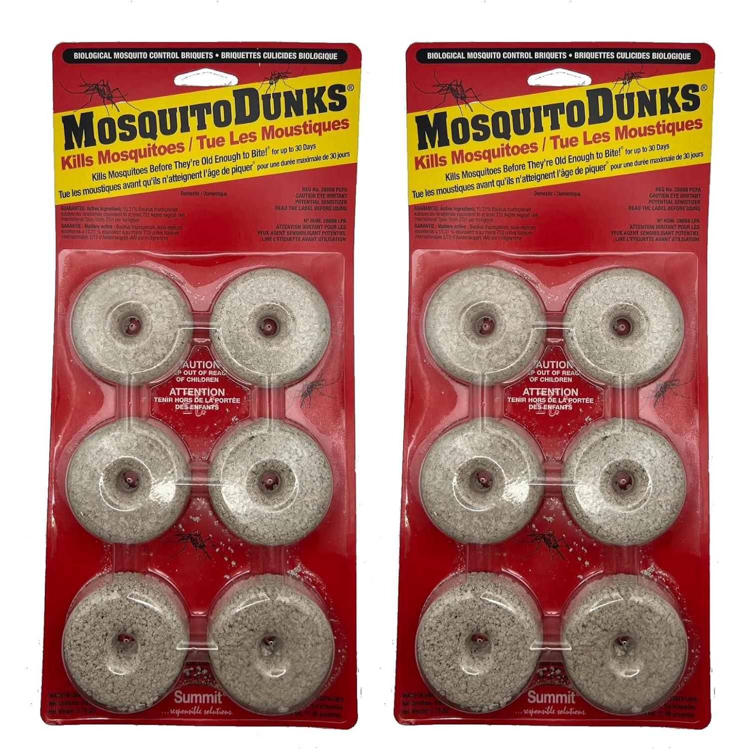 2-Pack Summit Mosquito Dunks