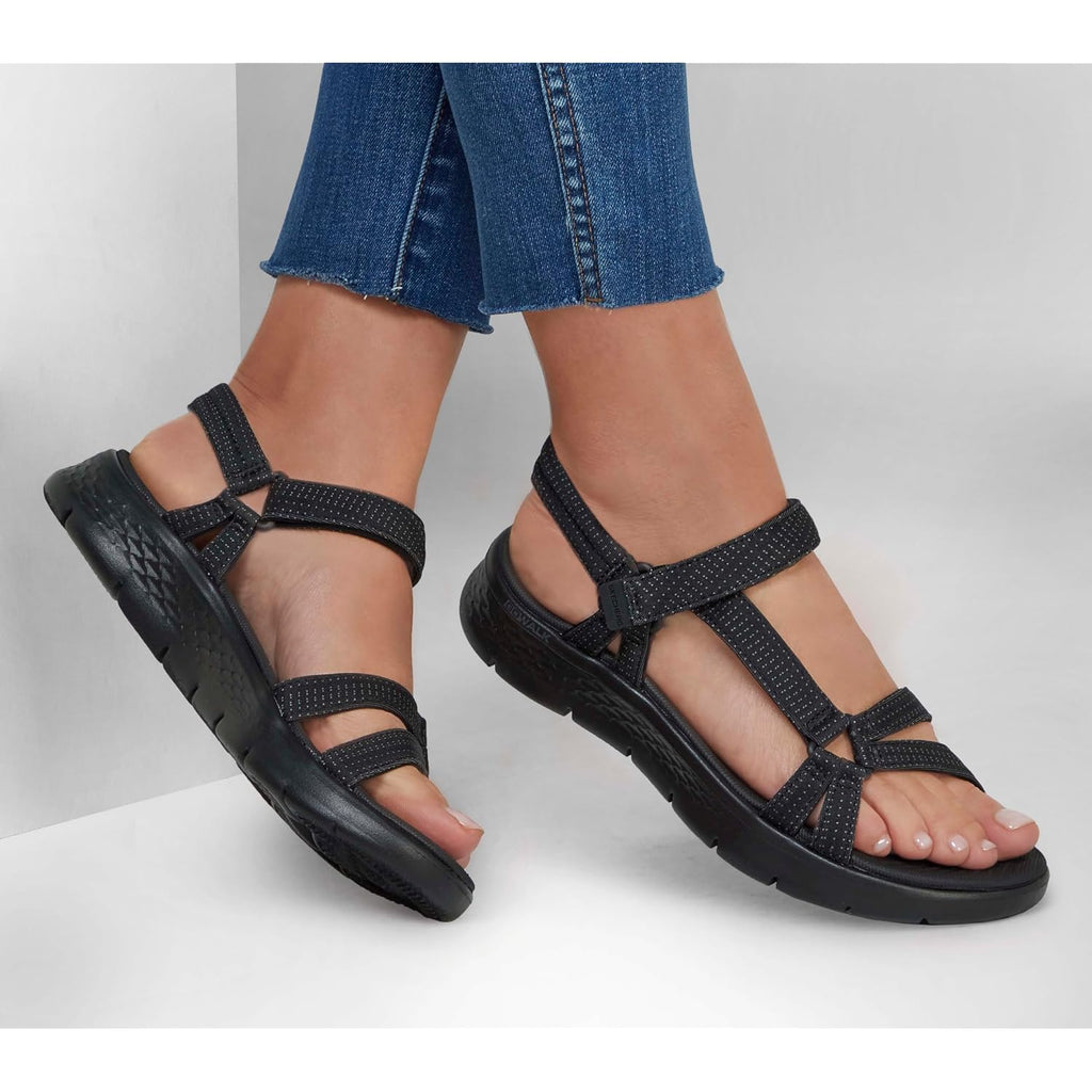 Skechers Women'S Go Walk Flex Sandal - Illuminate Hands Free Slip-Ins Fisherman