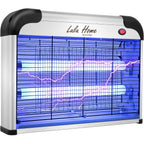 Lulu Home Electric Bug Zapper, Aluminium Indoor Mosquito Killer Insect Trap For Mosquito, Bug, Fly With Powerful 2800V Grid 25W Bulbs