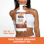 Palmer'S Coconut Oil Formula Body Lotion For Dry Skin, Hand & Body Moisturizer With Green Coffee Extract & Vitamin E, Value Size Pump Bottle, 33.8 Fl Oz (Pack Of 1)
