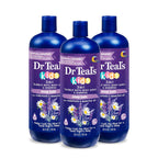 Dr Teal'S Kids 3-In-1 Sleep Bubble Bath, Body Wash & Shampoo With Melatonin & Essential Oil, Lavender Scent, 20 Fl Oz (Pack Of 3)