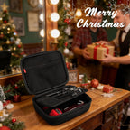 ProCase Hard Travel Case for Hair Clippers, Hair Cutting Barber Supplies Holder, Trimmer Organizer Storage Bag for Hatteker/Oneisal/Wahl 5Star/Andis Men Razor Guard Grooming Kits -Black