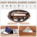 Anti Theft Crossbody Purses For Women Rfid Blocking Crossbody Bags, Travel Shoulder Purse With Built-In Wallet