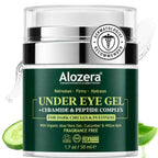 Wake Up Under Eye Gel Cream With Aloe Vera, Collagen & Cucumber, Anti-Aging, Hydrating, Soothing & Cooling Treatment For Dark Circles, Puffiness And Under Eye Bags, Fast-Absorbing, Day & Night