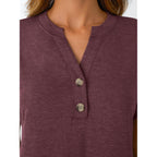 Women's Short Sleeve Shirts Henley Dressy Casual Summer Tops 2026 Spring Fashion Trendy Cute T-Shirts