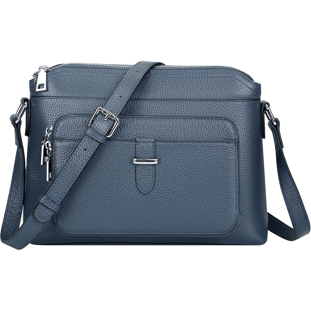 Genuine Leather Crossbody Bags For Women Small Ladies Handbags And Purses With Card Slots