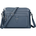 Genuine Leather Crossbody Bags For Women Small Ladies Handbags And Purses With Card Slots