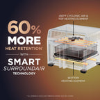 Ninja | French Door Premier Air Fry Oven | 10-In-1 Functions | 20.3-Qt Capacity | 5-Qt Air Fry Basket, Sheet Pan, Wire Rack, Broil Rack | Pfas-Free Cooking Surface, Dishwasher-Safe Accessories | Fo101