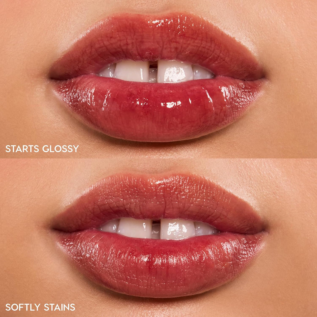 ColourPop HydraPop Glossy Lip Stain Duo - Pink & Warm Nude Hydrating Lip Gloss Set That Fades Into A Soft Tint - Non-Drying & Long-Lasting - Water-Based Gloss-to-Stain Finish (2 Count)