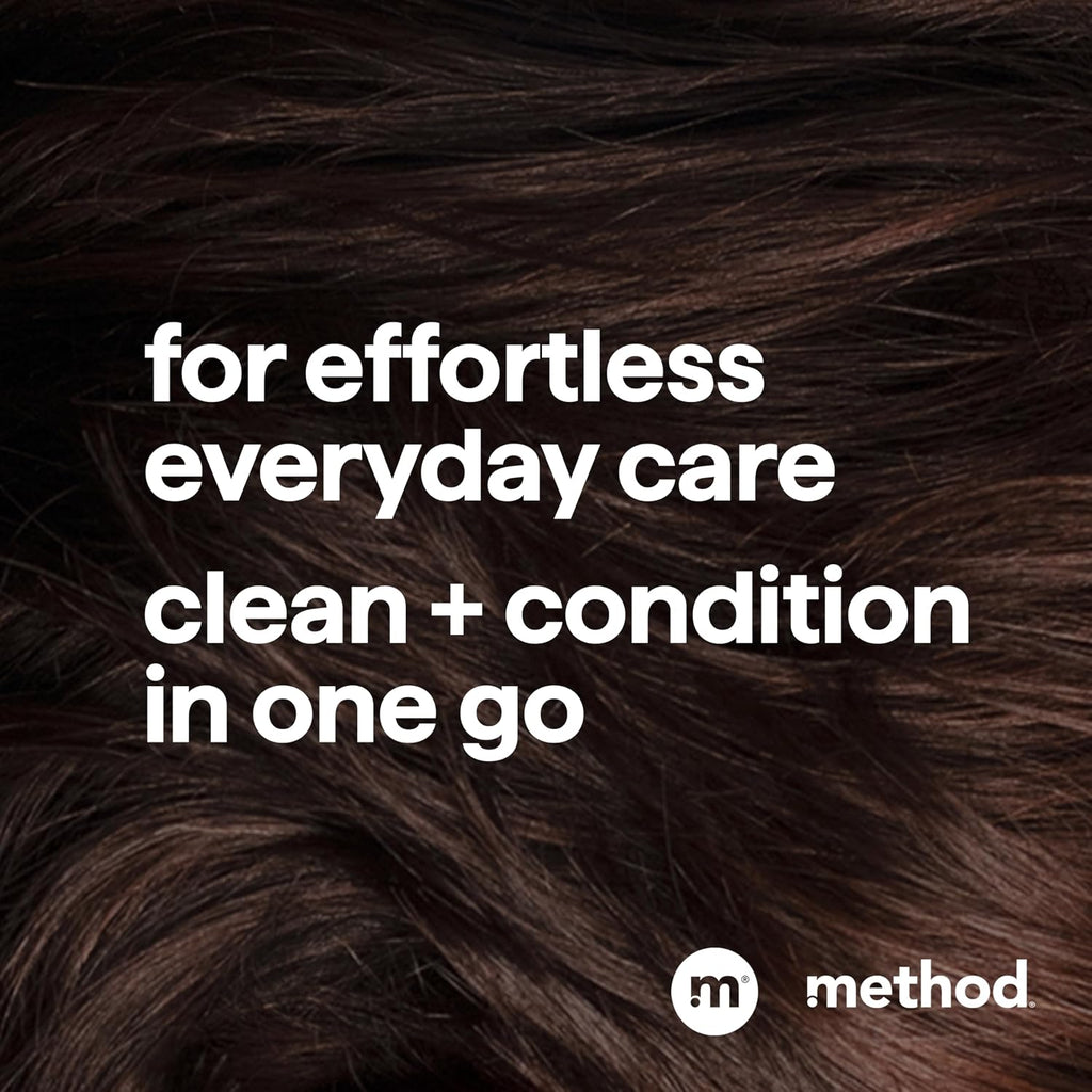 Method Men 2-In-1 Shampoo And Conditioner, Sea + Surf - Cleans And Conditions With Argan And Jojoba Oil - Made Without Parabens - 14 Oz