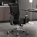 Big And Tall Office Chair 700Lbs With Ergonomic W Wide Thick Seat Cushion, Oversized Mesh Desk Chair With Adjustable Lumbar Support, Computer Chair With Upgraded 4D Armrests