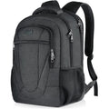 Bikrod Travel Laptop Backpack, 17 Inch Extra Large School Backpacks For Teen Boys And Girls, Black Water Resistant Women Back Pack, Business Men Sturdy Computer Bag