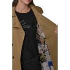 Karl Lagerfeld Women'S Flared Trench Coat
