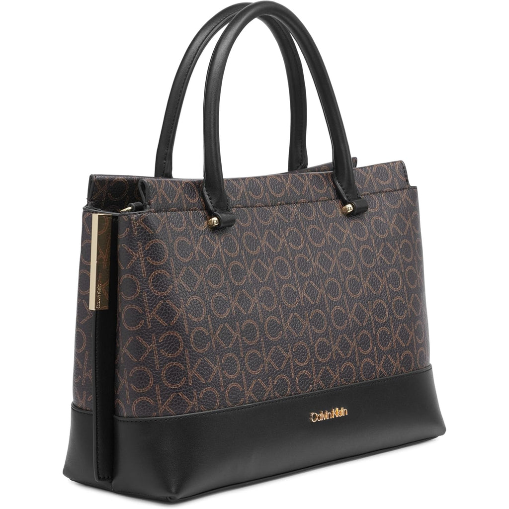 Calvin Klein Women's Bianca Triple Compartment Satchel