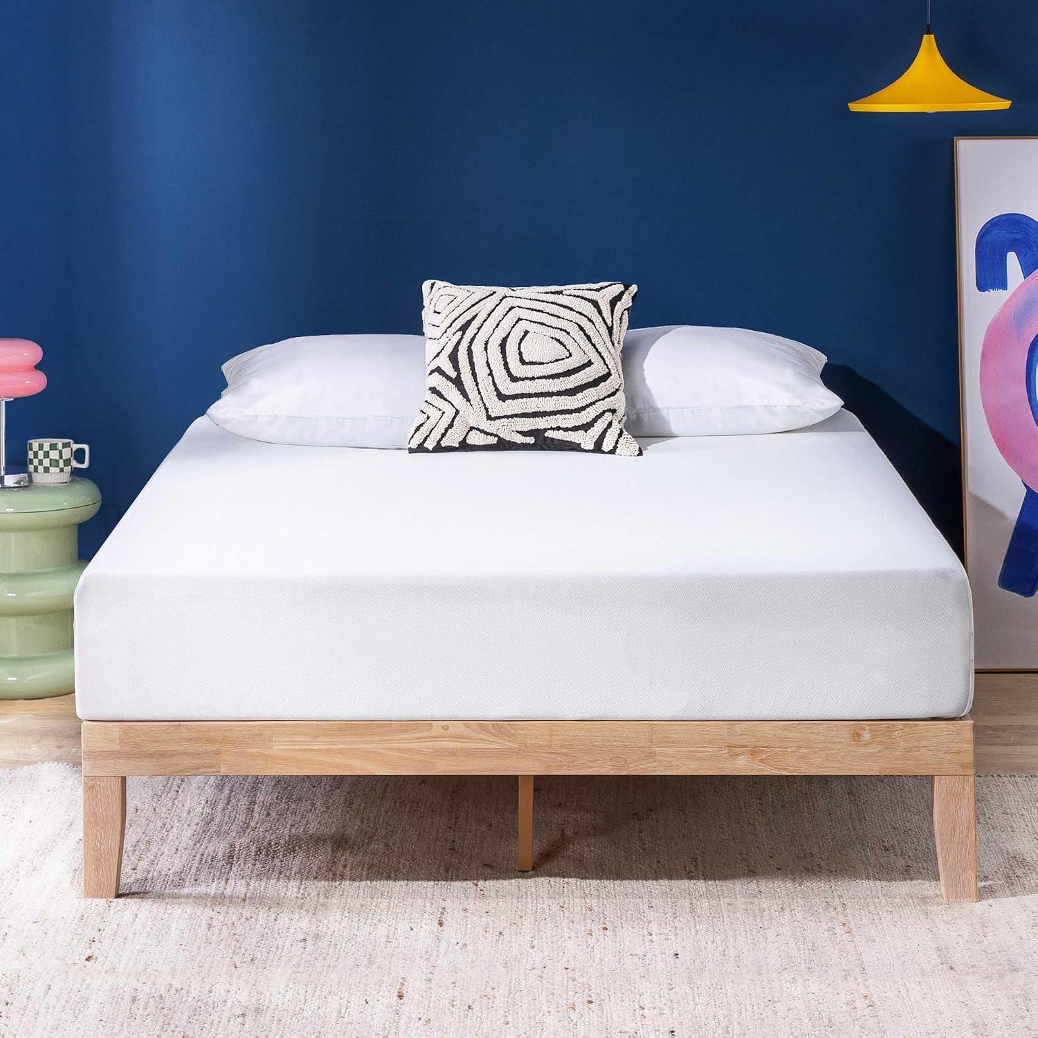 Best Price Mattress 10 Inch Memory Foam Mattress, Medium Firm, Cooling Gel Infused, Certified Safe Foams & Fabric, Mattress In A Box, Queen