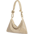YUWITA Sparkly Rhinestone Purse Evening Bag, Clutch Purses for Women Going Out Dressy Small Handbag