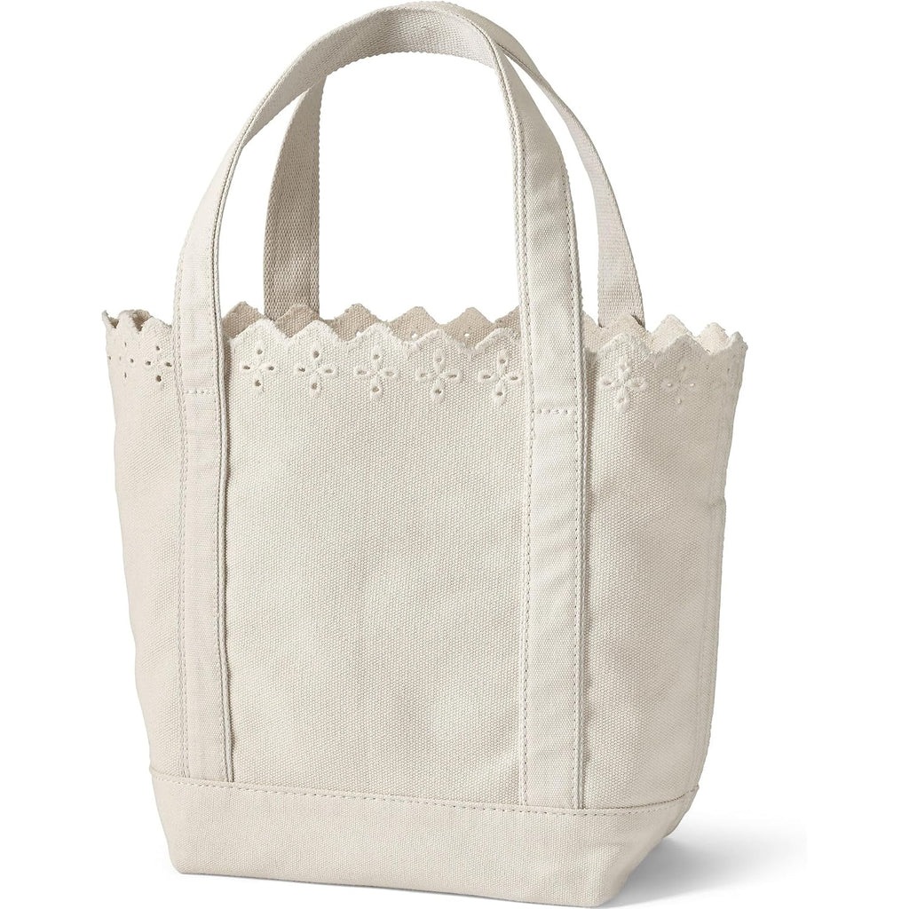 Lands' End Open Top Canvas Tote Bag