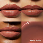 Laka Perfect Twin Lip - Dual-Ended Matte Liquid Lipstick & Clear Gloss | Transfer Proof Color | High Pigmented Lightweight Non-Sticky | Korean Makeup | #908 In Caffeine (Warm Taupe Brown), 0.31Oz